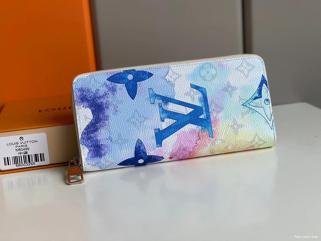 Fake Louis Bags LOUIS ZIPPY VUITTON WALLET 0725
